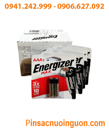 COMBO 1hộp 20vỉ (40viên) Pin Alkaline AAA 1.5v Energizer E92-BP2 _Giá 639.000đ/Hộp 40viên