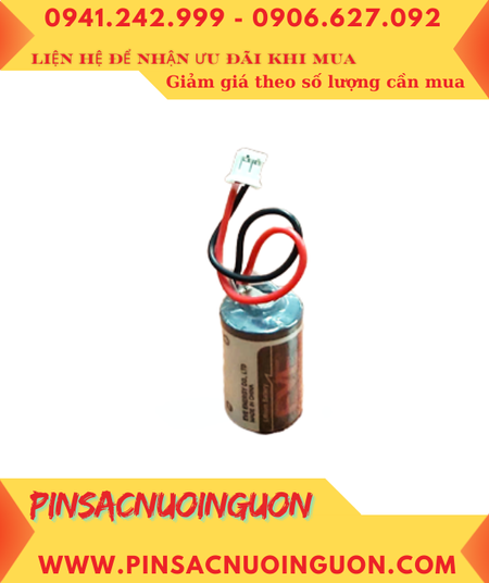 EVE ER14250 (PH2.0-2P), Pin nuôi nguồn EVE ER14250 lithium 3.6v 1200mAh 1/2A chính hãng