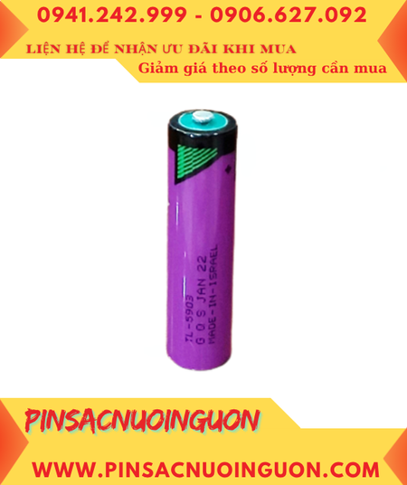 Pin Tadiran TL-5903; Pin TL-5903; Pin nuôi nguồn PLC Tadiran TL-5903 LITHIUM 3.6v AA 2400mAh _Made in Israel