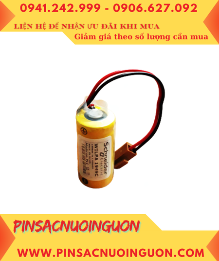 Schneider WILPA1949C _Pin nuôi nguồn SchneiderWILPA1949C lithium 3.0v 1200mAh, Xuất xứ NHẬT