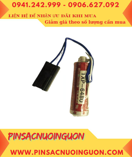 TOYODA TXP-6480, Pin nuôi nguồn PLC TOYODA TXP-6480 lithium 3.6v 1800mAh /Xuất xứ NHẬT