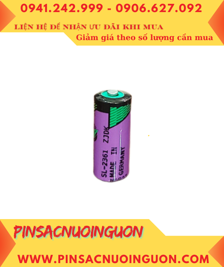 Tadiran SL-2361, Pin nuôi nguồn Tadiran SL-2361 lithium 3.6V 2/3AA 1650mAh chính hãng /Xuất xứ Israel