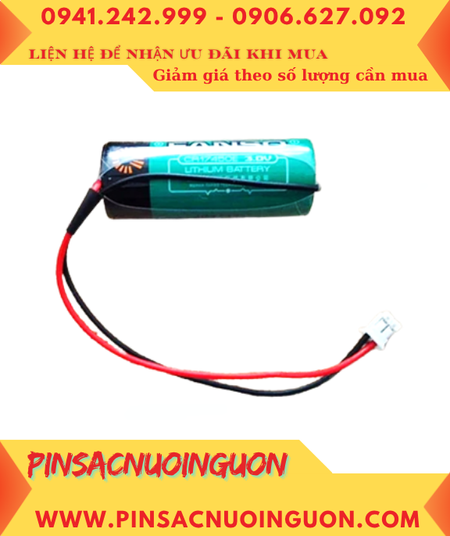 FANSO CR17450E; Pin nuôi nguồn FANSO CR17450E lithium 3.0v 2200mAh (ZẮC TRẮNG) chính hãng