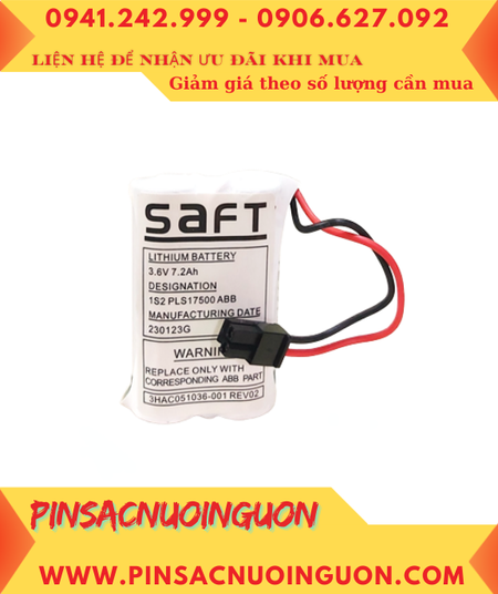 ABB 1S2PLS17500; Pin nuôi nguồn ABB 1S2PLS17500 lithium 3.6v 7200mAh chính hãng _Xuất xứ Pháp