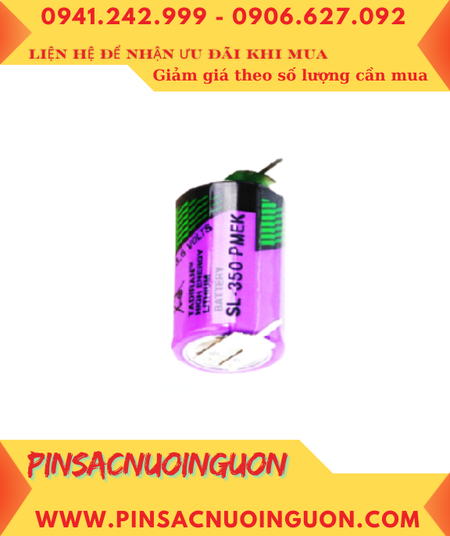 Pin Tadiran SL-350; Pin nuôi nguồn PLC Tadiran SL-350 lithium 3.6v 1/2AA 1200mAh _Made in Israel