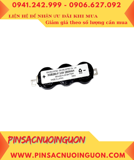Pin 3GB280F; Pin nuôi nguồn Mitsubishi 3GB280F _ Pin sạc NiMh Mitsubishi 3GB280F chính hãng