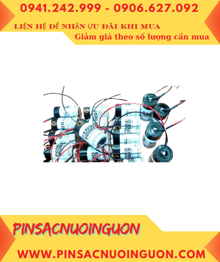 Fanso ER34615H; Pin nuôi nguồn Fanso ER34615H lithium 3.6v 20 000mAh (đã bấm dây đỏ đen)