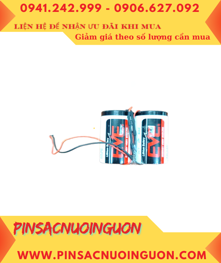 Pin ER34615 _EVE ER34615; Pin nuôi nguồn EVE ER34615 lithium 3.6v 38000mAh (2 viên ghép đôi như hình)