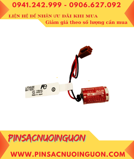 Pin nuôi nguồn PLC NP1PS NP8P-BT; Pin nuôi nguồn Mitsubishi PLC NP1PS NP8P-BT, Xuất xứ NHẬT