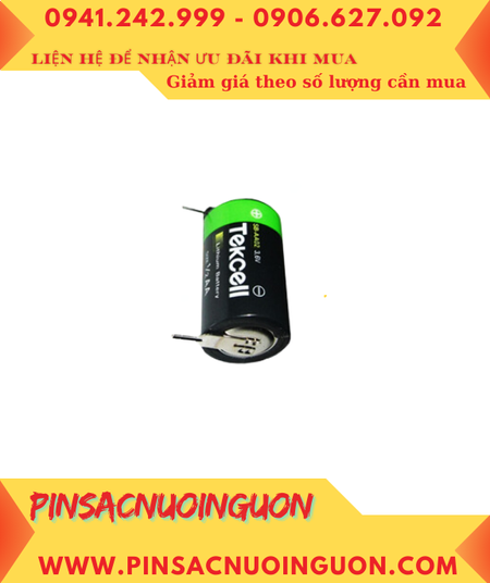 Tekcell SB-AA02; Pin nuôi nguồn PLC Tekcell SB-AA02 LITHIUM 3.6V 1/2AA 1200mAh _Made in Korea