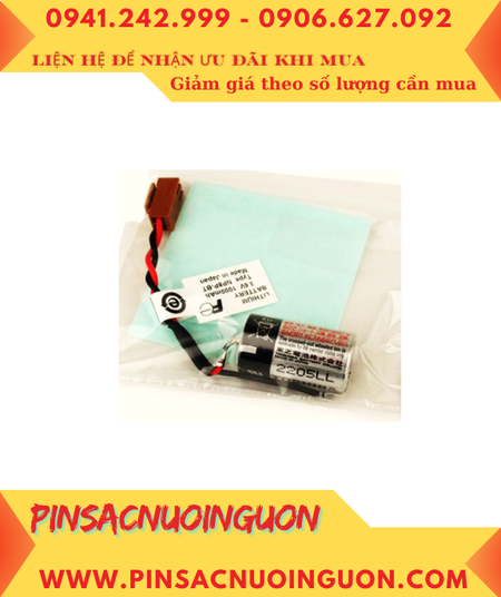 Pin NP8P-BT; Pin FUJI NP8P-BT; Pin nuôi nguồn FUJI NP8P-BT lithium 3.6v 1/2AA 1000mAh _Xuất xứ Nhật