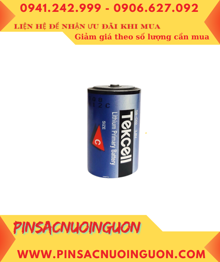Tekcell SB-C02; Pin nuôi nguồn PLC Tekcell SB-C02 lithium 3.6v C 8500mAh _Xuất xứ Hàn Quốc