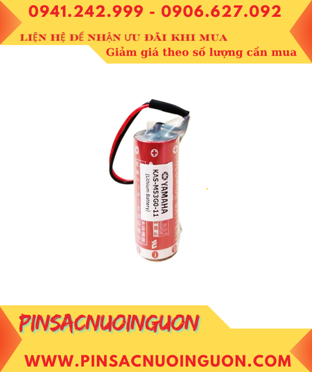KAS-M53G0-11 _Pin nuôi nguồn PLC Yamaha KAS-M53G0-11 2750mAh 3.6v chính hãng _Made in Japan