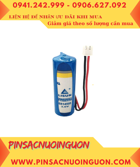 Lisun ER14505; Pin nuôi nguồn Lisun ER14505 lithium 3.6v AA 2600mAh (ZẮC CẮM) chính hãng