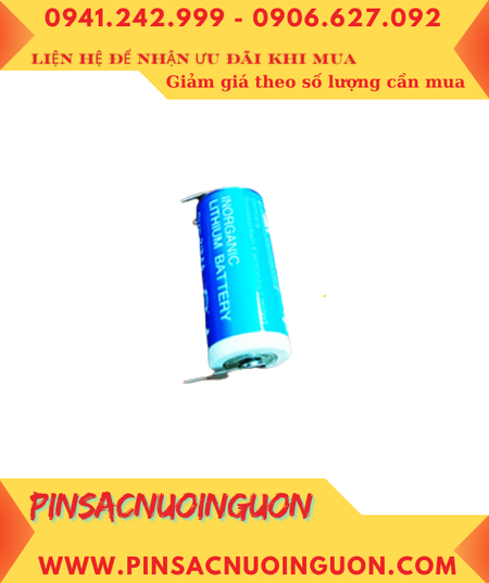 Sonnecell SL-761 (Chân thép); Pin nuôi nguồn PLC Sonnecell SL-761 lithium 3.6v 2/3AA 1500mAh _Xuất xứ Đức