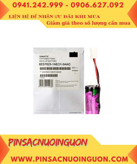 Siemens 6ES7623-1AE01-5AA0, Pin nuôi nguồn Siemens 6ES7623-1AE01-5AA0 3.6v _Xuất xứ Đức