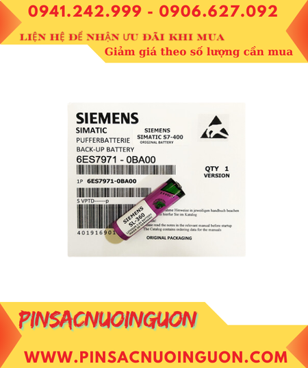Siemens SL-360; Pin nuôi nguồn Siemens SL-360 lithium 3.6v AA 2400mAh chính hãng _Xuất xứ Đức
