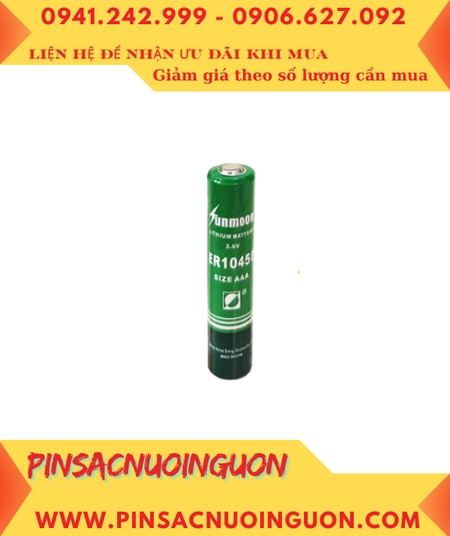 Sunmoon ER10450, Pin nuôi nguồn PLC Sunmoon ER10450 lithium 3.6V 800mAh chính hãng