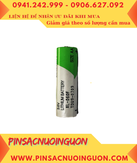 XENO XL-060F, Pin nuôi nguồn XENO XL-060F lithium 3.6v AA 2600mAh chính hãng _Xuất xứ Hàn Quốc