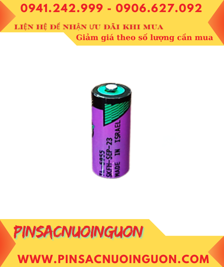 Tadiran TL-5955; Pin nuôi nguồn Tadiran TL-5955 lithium 3.6v 2/3AA 1650mAh chính hãng _Xuất xứ ISRAEL