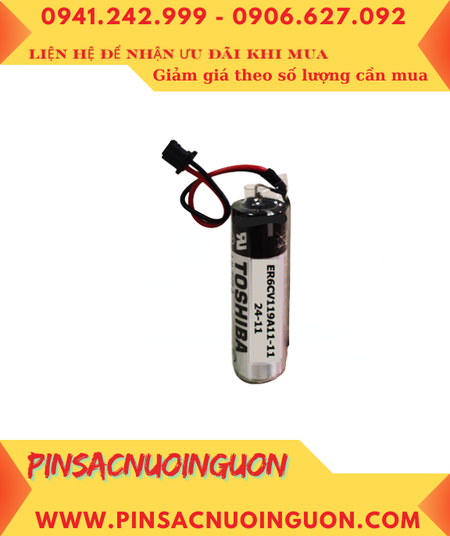 Toshiba ER6VC119A11-11; Pin nuôi nguồn ER6VC119A11-11 lithium 3.6v AA 2000mAh _Xuất xứ Nhật