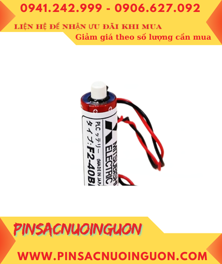 Mitsubishi F2-40BL; Pin nuôi nguồn Mitsubishi F2-40BL dòng SUPER LITHIUM 3.6v AA 1800mAh _Xuất xứ Nhật