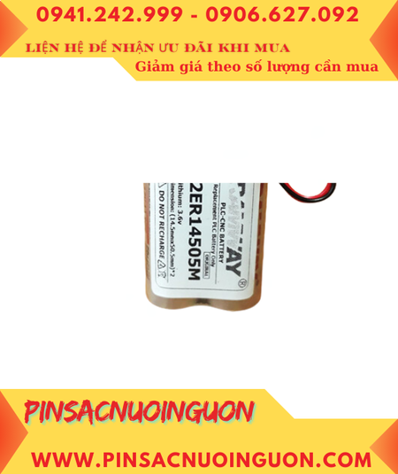 RAMWAY 2ER14505M (2 viên ghép đôi); Pin nuôi nguồn RAMWAY ER14505M AA 2200mAh lithium 3.6v
