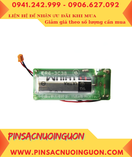 Pin nuôi nguồn Toshiba ER6-3C38 SF16915 battery for Akatsuki Seiki FGBB631BDL-72X flow meter