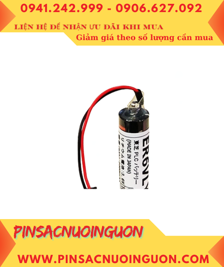 Toshiba ER6VLY; Pin nuôi nguồn Toshiba ER6VLY lithium 3.6v AA 2000mAh chính hãng, Xuất xứ Nhật