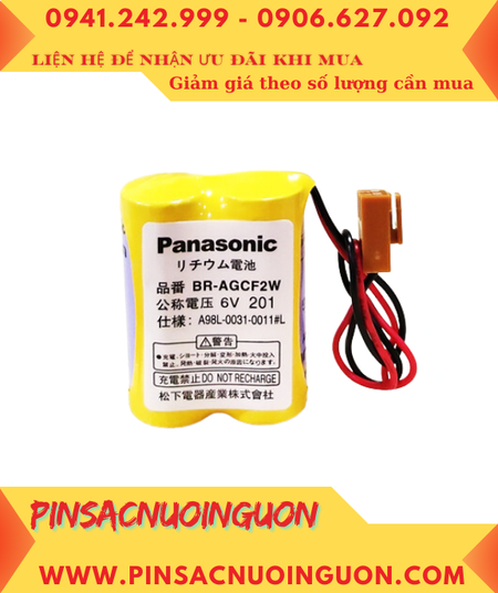 FANUC A98L-0031-0011; Pin nuôi nguồn FANUC A98L-0031-0011 lithium 6v chính hãng, Xuất xứ Nhật