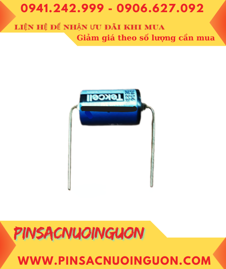 Tekcell SB-AA02 (trục thép hàn), Pin nuôi nguồn PLC Tekcell SB-AA02 lithium 3.6v 1/2AA 1200mAh (Hàn Quốc)