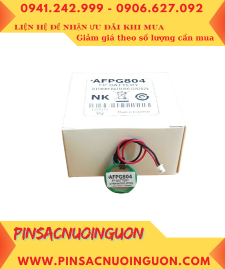 Pin AFPG804; Pin nuôi nguồn CMOS Panasonic AFPG804 lithium 3v chính hãng, Xuất xứ Indonesia