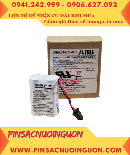 ABB 3HAC051036-001; Pin nuôi nguồn ABB 3HAC051036-001 lithium 3.6v 7200mAh _Xuất xứ Pháp