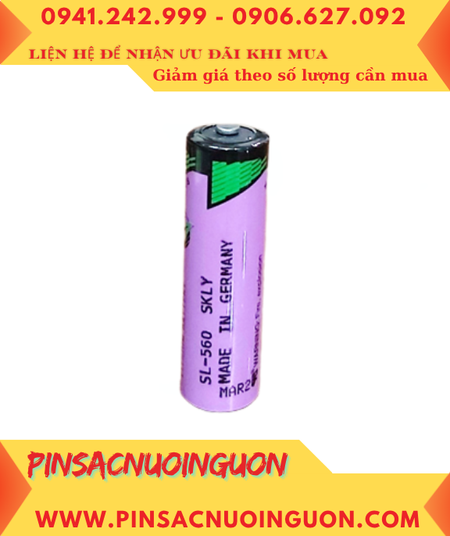 Tadiran SL-560; Pin nuôi nguồn Tadiran SL-560 lithium 3.6V AA 1800mAh (chịu nhiệt cao đến 125℃)