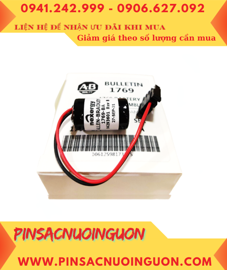 Allen Bradley 1769-BA; Pin nuôi nguồn Allen Bradley AB 1769-BA lithium 3v (NHẬT)
