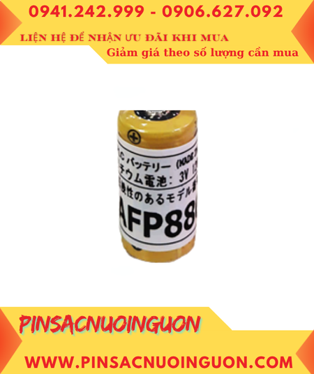 Fanuc AFP8801, Pin nuôi nguồn Fanuc AFP8801 lithium 3V 1200mAh chính hãng/Xuất xứ NHẬT