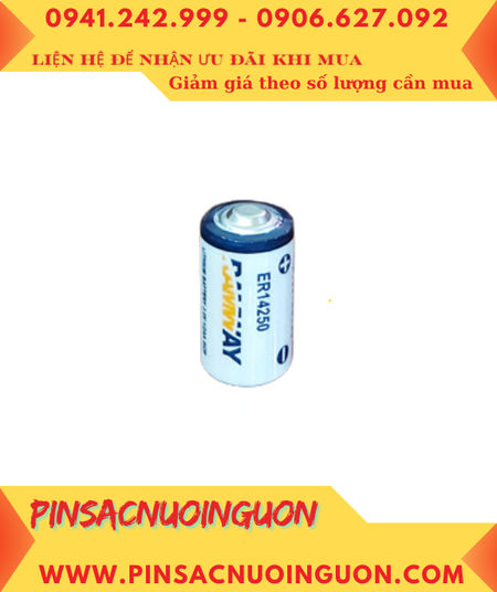 RAMWAY ER14250 _Pin ER14250; Pin nuôi nguồn RAMWAY ER14250 3.6v 1/2AA 1200mAh chính hãng