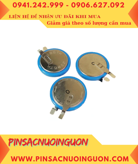 Maxell CR2450HR, Pin đồng hồ đo áp suất Lốp xe Maxell CR2450HR lithium 3V (chân thép như hình)