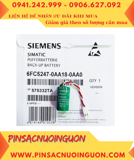 Siemens 575332; Pin nuôi nguồn Siemens 575332 lithium 3v 1/2AA 950mAh _Made in Germany