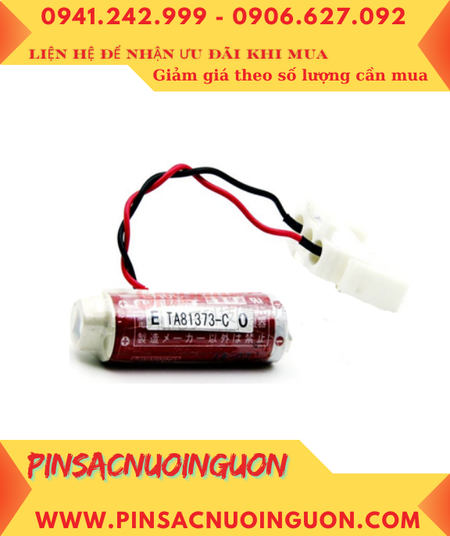 LA07794-A TA81373-C ER6C WK60 Pin nuôi nguồn 3.6v Lithium 1800mAh (Zắc cắm đặc biệt), Xuất xứ NHẬT