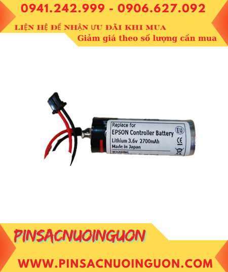 Epson Control 2172925, Pin nuôi nguồn Epson 2172925 lithium 3.6v 2700mAh chính hãng (Xuất xứ Nhật)