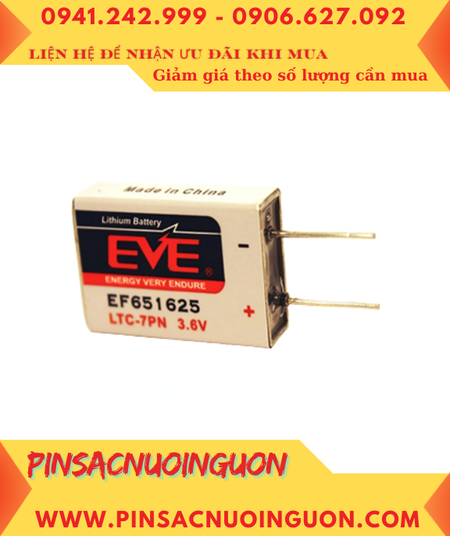 Pin nuôi nguồn HEIDELBERG _Pin HEIDELBERG EF651625/LTC-7PN lithium 3.6V chính hãng