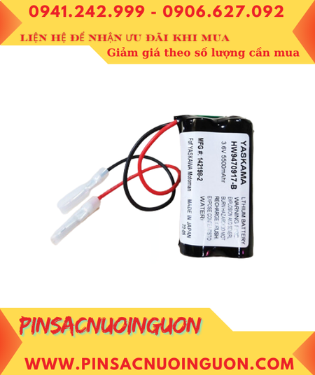 Yaskawa HW9470917-B; Pin nuôi nguồn Yaskawa HW9470917-B lithium 3.6v chính hãng (Xuất xứ NHẬT)