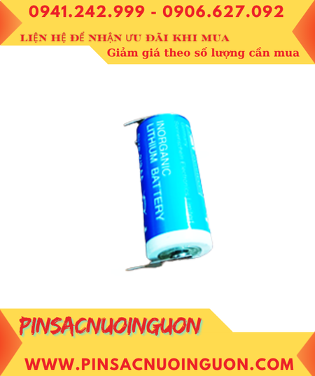 Sonnecell SL-761; Pin nuôi nguồn PLC Sonnecell SL-761 lithium 3.6v 2/3AA 1500mAh _Xuất xứ Đức