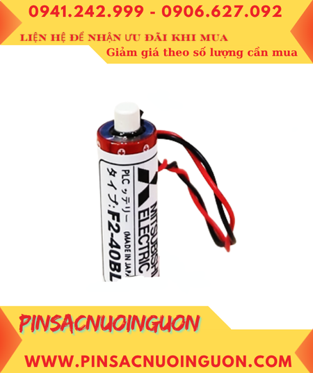 Mitsubishi F2-40BL; Pin nuôi nguồn Mitsubishi F2-40BL Lithium 3.6v AA 1800mAh _Xuất xứ Nhật