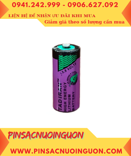 Pin TL-4955; Pin Tadiran TL-4955; Pin nuôi nguồn Tadiran TL-4955 lithium 3.6v 2/3AA 1450mAh _Xuất xứ Israel