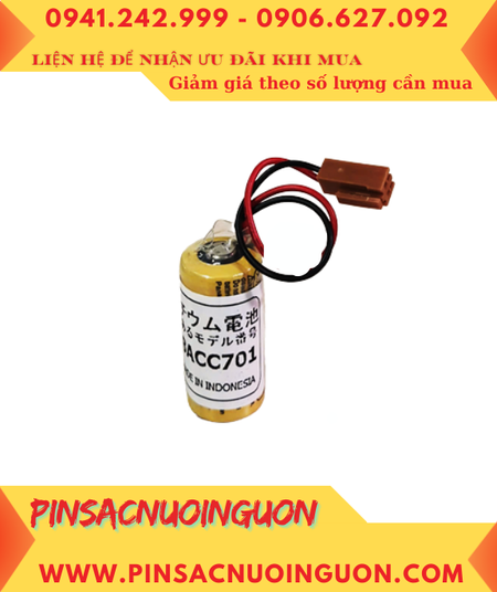Fanuc IC693ACC301; Pin nuôi nguồn Fanuc IC693ACC301 lithium 3V, Xuất xứ Nhật