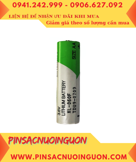 XENO XL-060F, Pin nuôi nguồn XENO XL-060F lithium 3.6v AA 2600mAh chính hãng _Xuất xứ Hàn Quốc