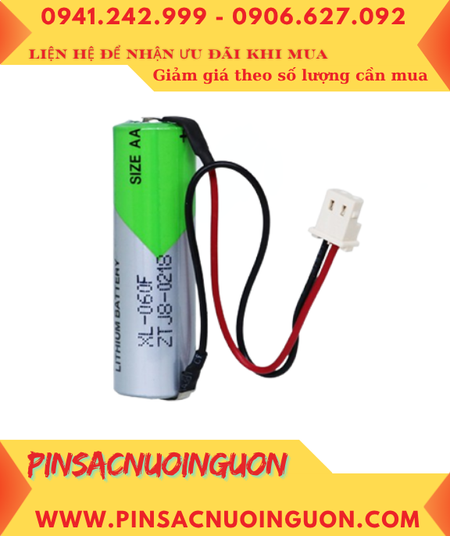XENO XL-060F, Pin nuôi nguồn XENO XL-060F lithium 3.6v AA 2600mAh chính hãng _Xuất xứ Hàn Quốc