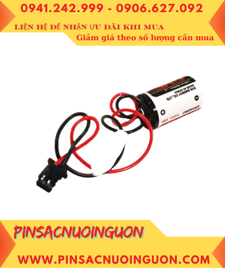 EVE ER14250 (Zắc DF1.35-2P) ; Pin nuôi nguồn EVE ER14250 lithium 3.6v 1/2AA 1200mAh chính hãng